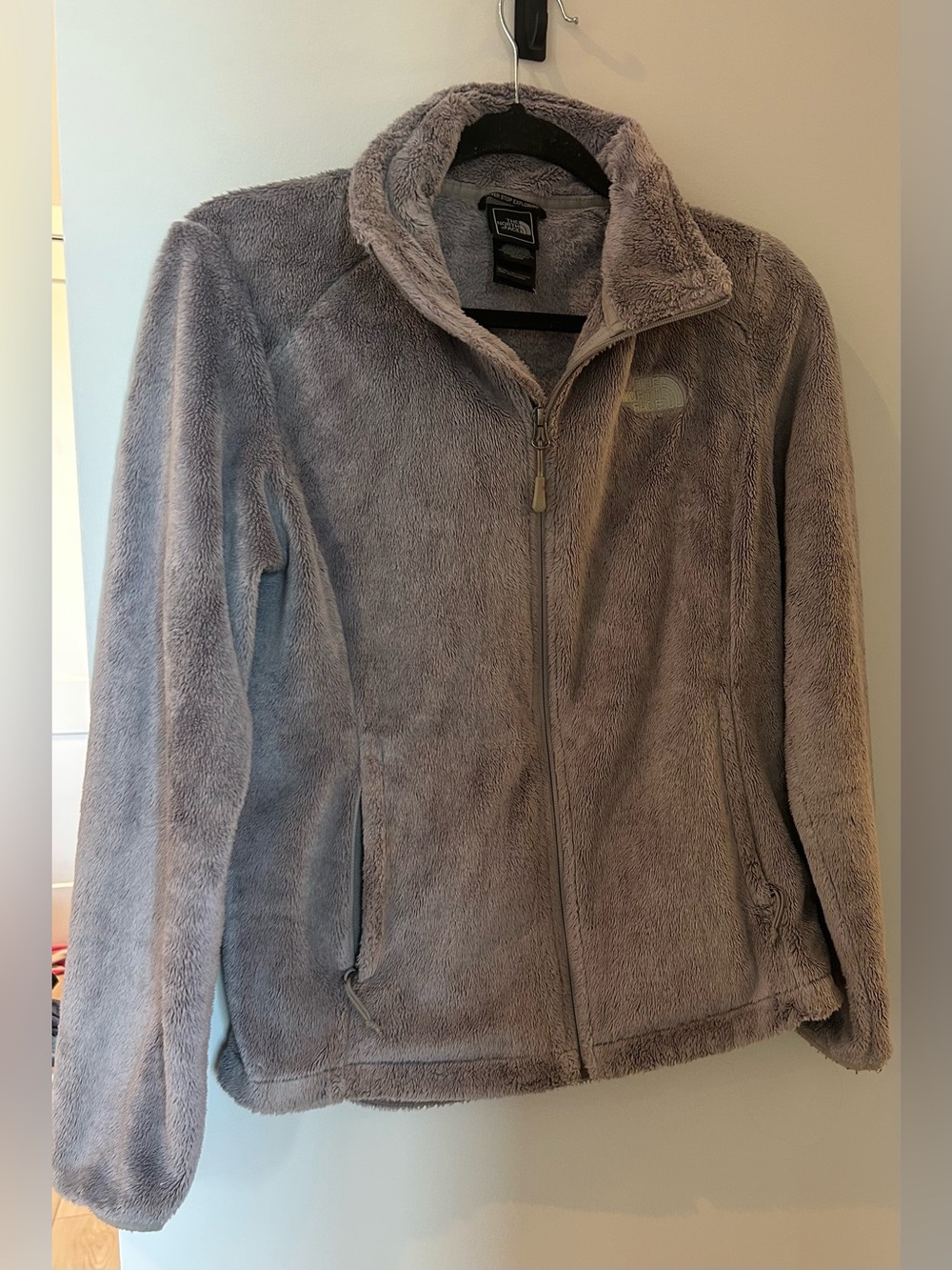 North face Gray Fleece Jacket - Lightweight Zip-Up